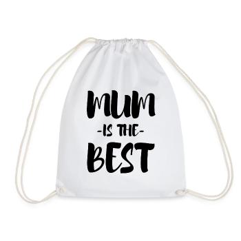 Funny Mom Gift Mom Mother's Day - Drawstring Bag - white - Front