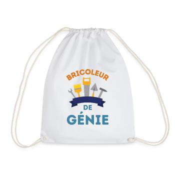 Bricoleur de génie 5 - Sac de sport léger - blanc - Devant