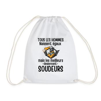 Humour soudeur chaudronnier 2 - Sac de sport léger - blanc - Devant