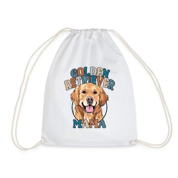 Golden Retriever Mama Hunde Hund Wilsigns - Turnbeutel - Weiß - Vorne