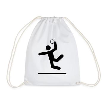 Handball - Turnbeutel - Weiß - Vorne