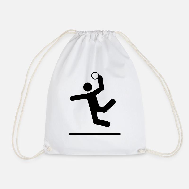Handball - Turnbeutel - Weiß