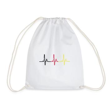 germany - Drawstring Bag - white - Front