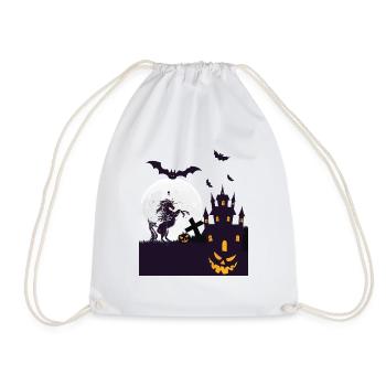 Your Halloween Unicorn - Drawstring Bag - white - Front
