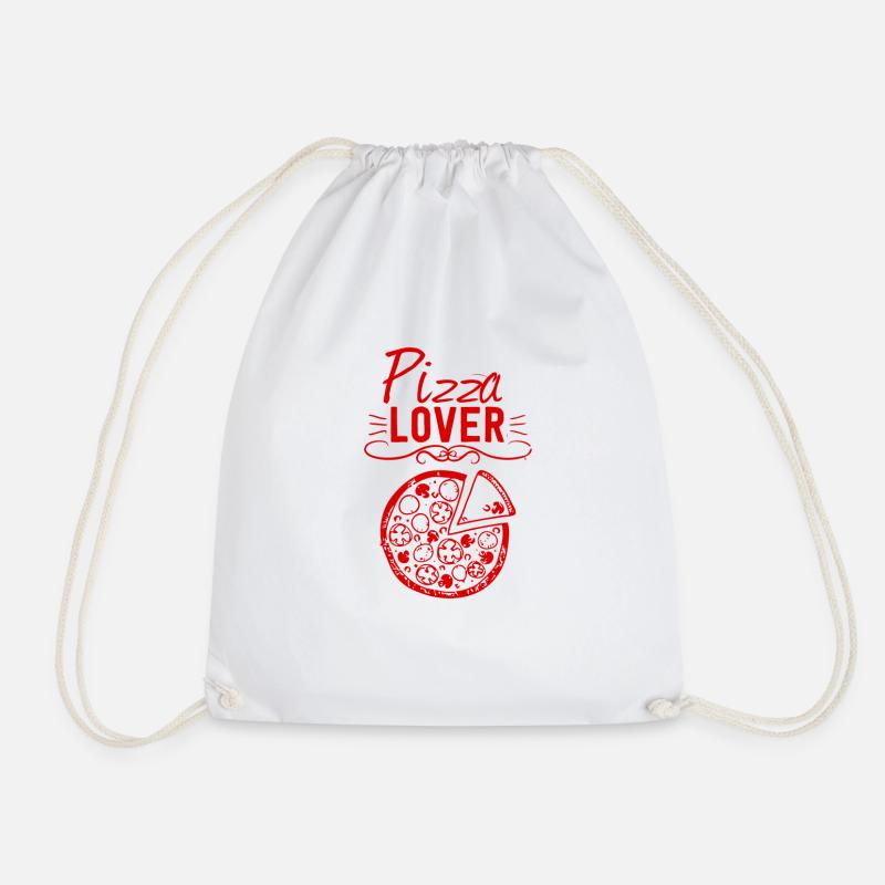 Pizza Lover - Turnbeutel - Weiß