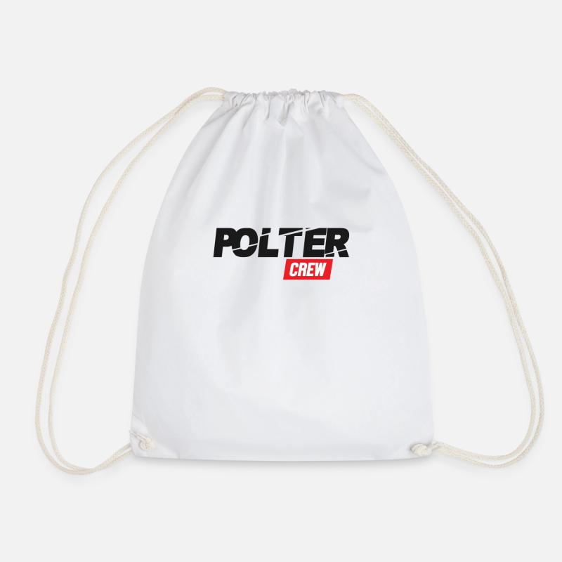 Polter Crew, Polterabend - Turnbeutel - Weiß