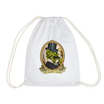 Hopfen Sir - Turnbeutel - Weiß - Vorne