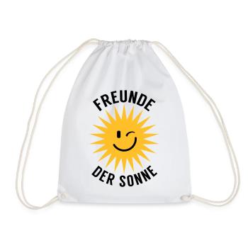 Freunde der Sonne - Turnbeutel - Weiß - Vorne