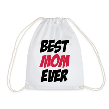Best Mom Ever - Sac de sport léger - blanc - Devant