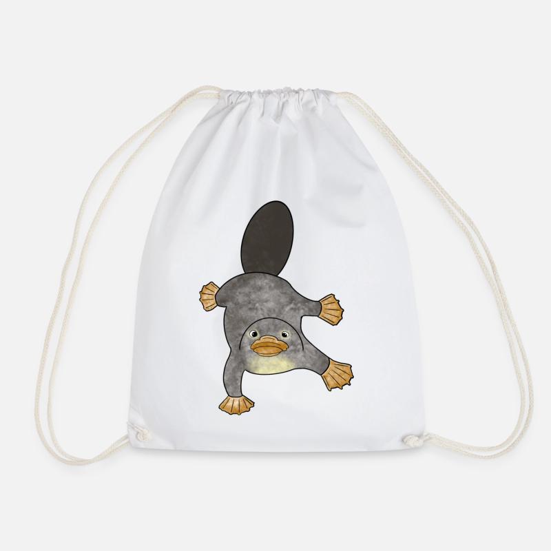 Platypus Schnabeltier Australien - Turnbeutel - Weiß