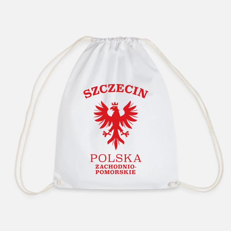 SZCZECIN Polen Polska Poland - Turnbeutel - Weiß