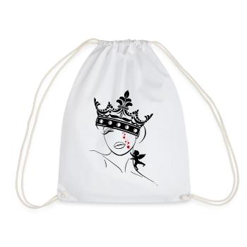 larmes à cupidon - Sac de sport léger - blanc - Devant