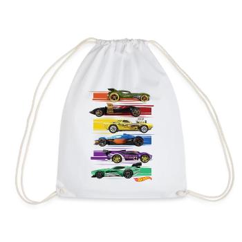 Hot Wheels Racers - Turnbeutel - Weiß - Vorne