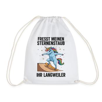 Planche à roulettes Licorne - Sac de sport léger - blanc - Devant