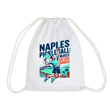 Naples Pickleball Makes Say Dirt Words - Sac de sport léger - blanc - Devant