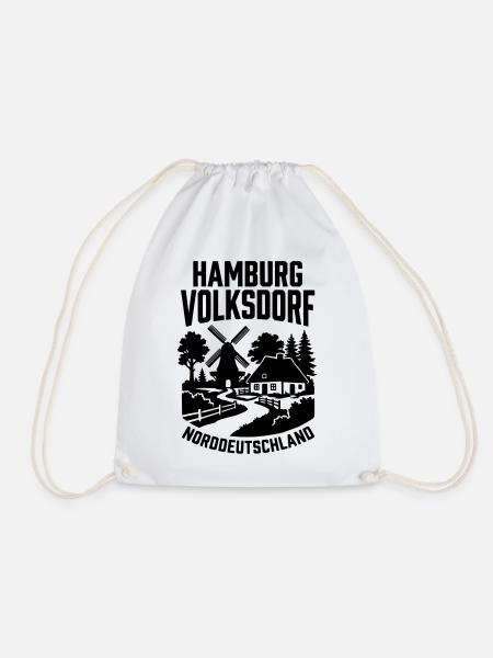 Volksdorf Hamburg Walddörfer - Turnbeutel - Weiß