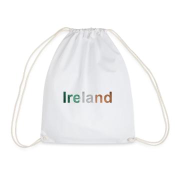 Irland - Turnbeutel - Weiß - Vorne