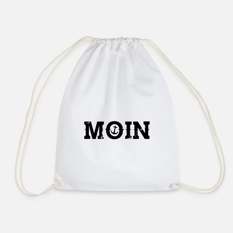 Moin Moin - Turnbeutel - Weiß