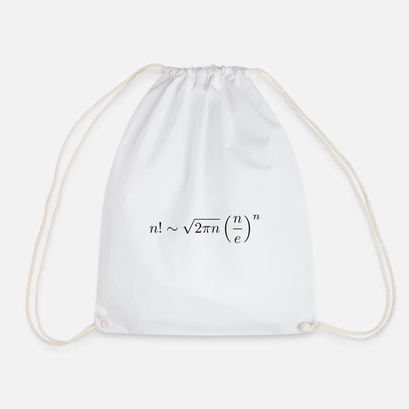Stirling Approximation - Turnbeutel - Weiß