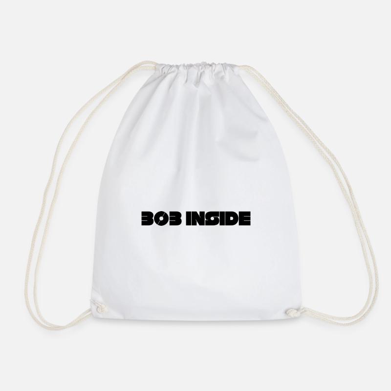 303 Inside Techno Rave - Drawstring Bag - white