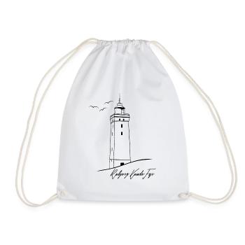 Danemark Tourisme Rubjerg Knude Lighthouse - Sac de sport léger - blanc - Devant
