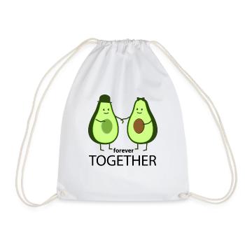 Together - Drawstring Bag - white - Front