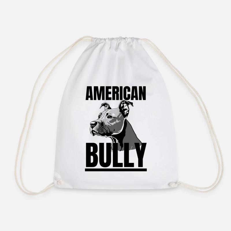 American Bully Pride - Turnbeutel - Weiß