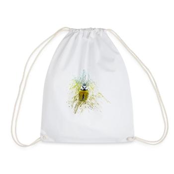oiseau - Sac de sport léger - blanc - Devant