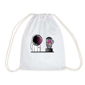L’envie de mélanger l’univers - Sac de sport léger - blanc - Devant