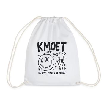 VOUS N’AVEZ RIEN À FAIRE - ET VOUS ? EST-CE QUE WADDE GI ? - Sac de sport léger - blanc - Devant