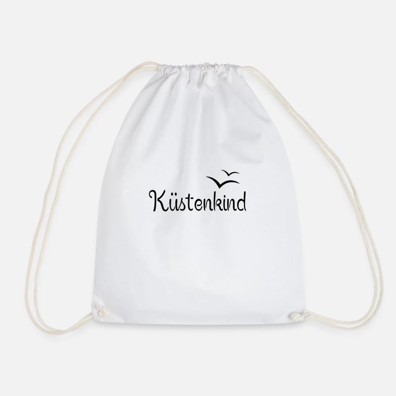 Küstenkind - Turnbeutel - Weiß