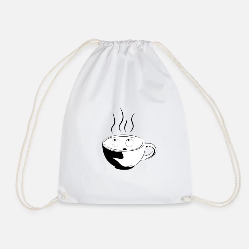 Coffee / Kaffee - Turnbeutel - Weiß