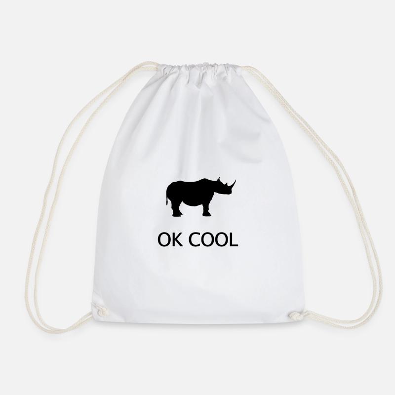 OK Cool - Turnbeutel - Weiß
