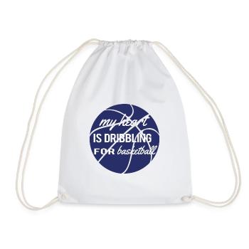 Basketball Baller Basketball Shirt Paniers Bball - Sac de sport léger - blanc - Devant