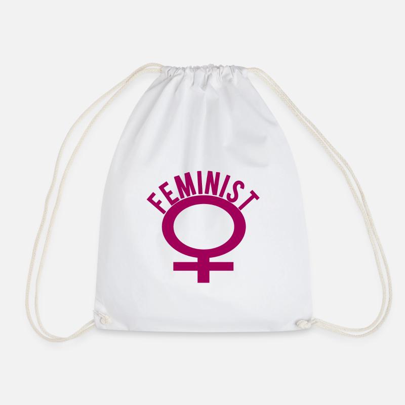 Feminist - Turnbeutel - Weiß