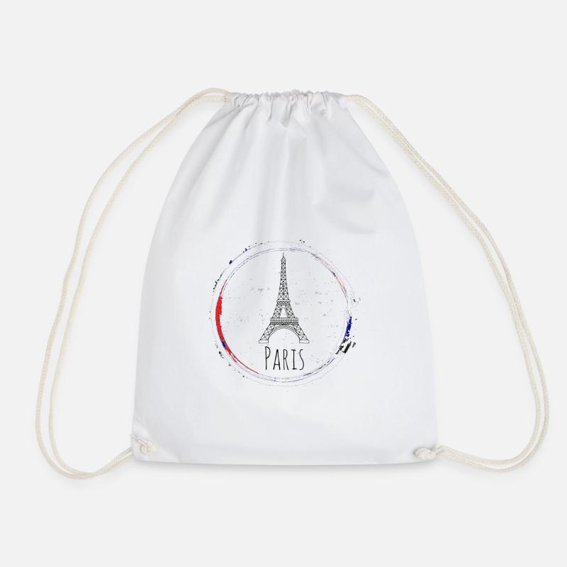 Eifelturm in Paris2 - Turnbeutel - Weiß
