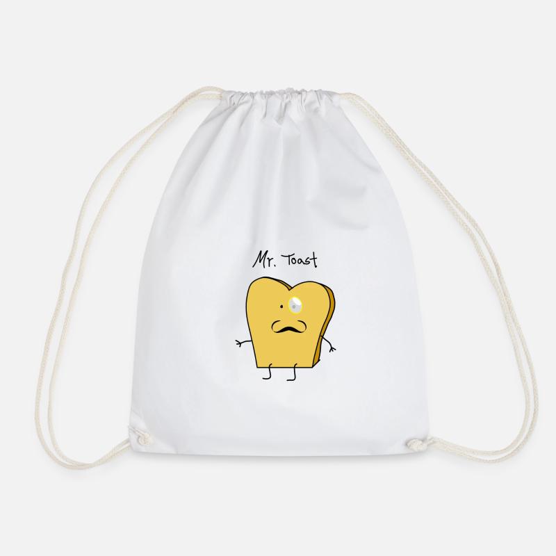 Mr Toast - Turnbeutel - Weiß