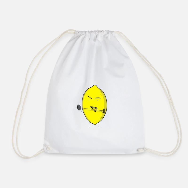 Power Lemon - Turnbeutel - Weiß