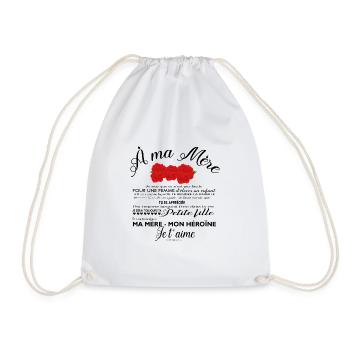 Fête des mères - Sac de sport léger - blanc - Devant