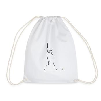 Chemise contour des lèvres Hermannsdenkmal Circle - Sac de sport léger - blanc - Devant
