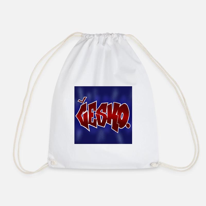Conception de graffitis Česko - Sac de sport léger - blanc