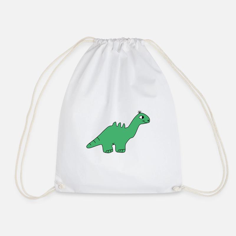 Dino - Turnbeutel - Weiß