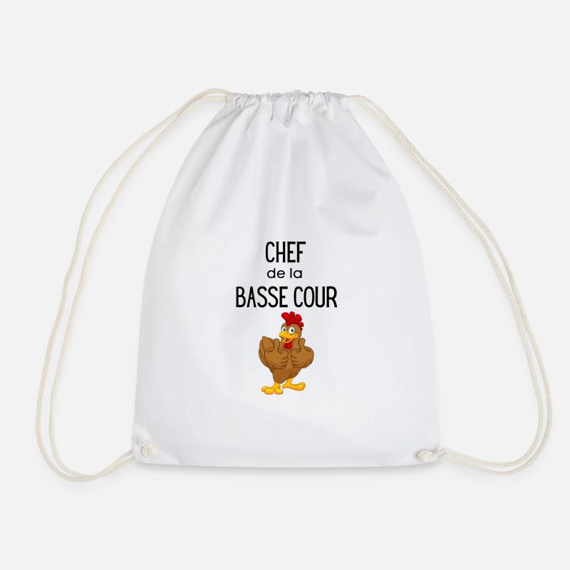Chef de la basse cour - Sac de sport léger - blanc