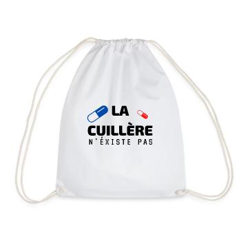 la cuillère n'existe pas - Sac de sport léger - blanc - Devant