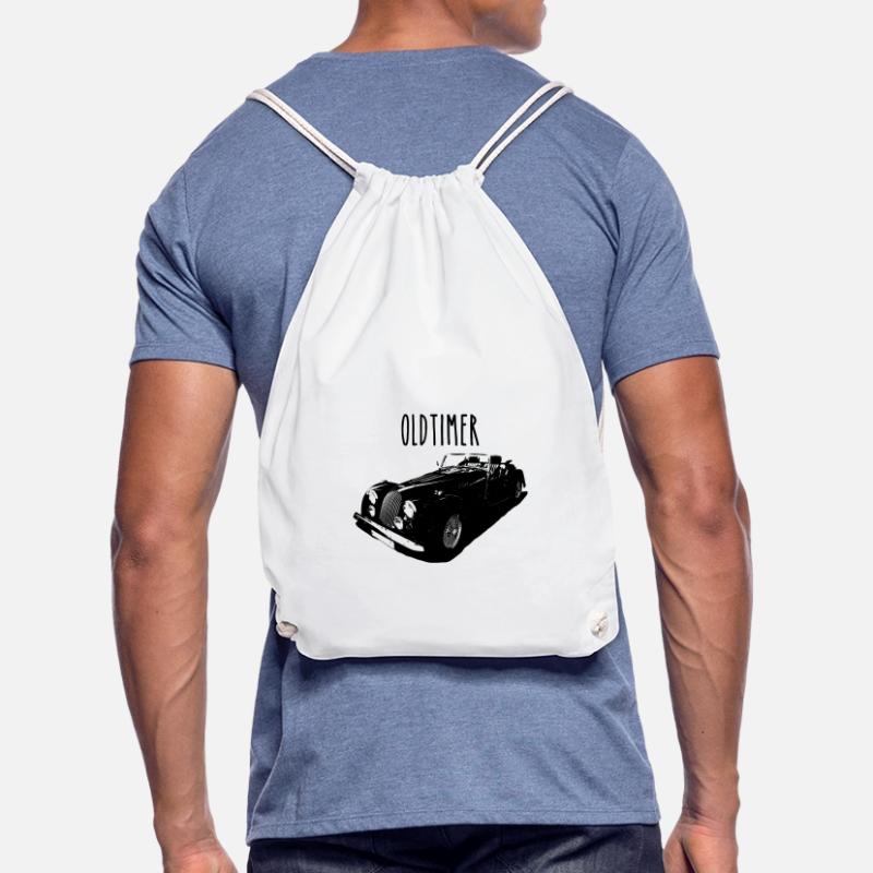 Britischer Oldtimer - Plus4 oder Plus8 Turnbeutel