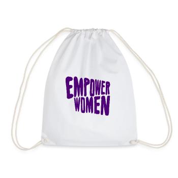 EMPOWER WOMEN! - Turnbeutel - Weiß - Vorne