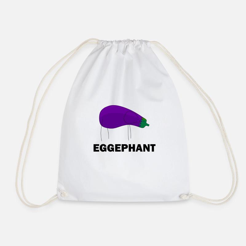 Eggephant - Turnbeutel - Weiß