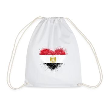 Ägypten - Turnbeutel - Weiß - Vorne