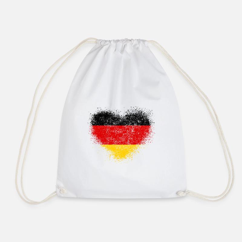 Deutschland - Turnbeutel - Weiß