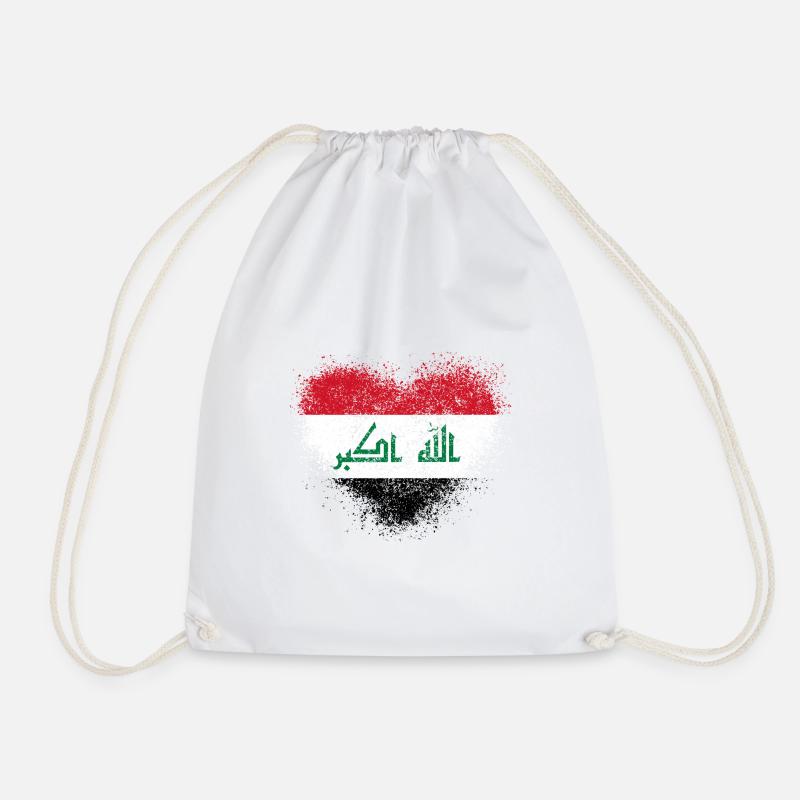 Irak - Turnbeutel - Weiß